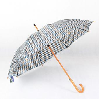Auto Wooden Stick Umbrella