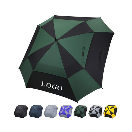 Double Layer Square Golf Umbrella