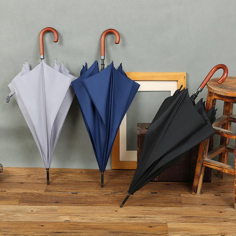 Bulk personalized stick umbrellas, wholesale logo printed umbrellas